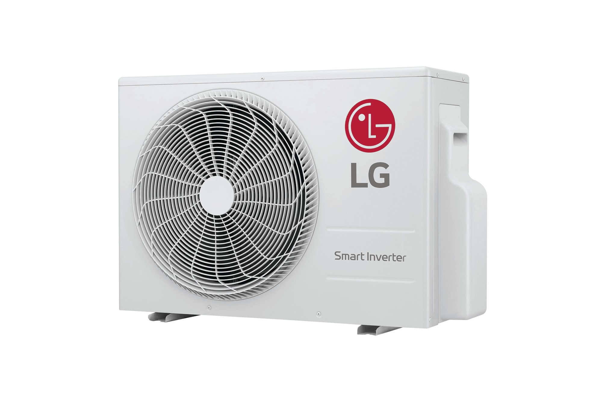 มุมมองเอียงด้านขวาของ LG Outdoor Unit