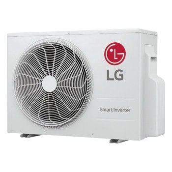 มุมมองเอียงด้านขวาของ LG Outdoor Unit