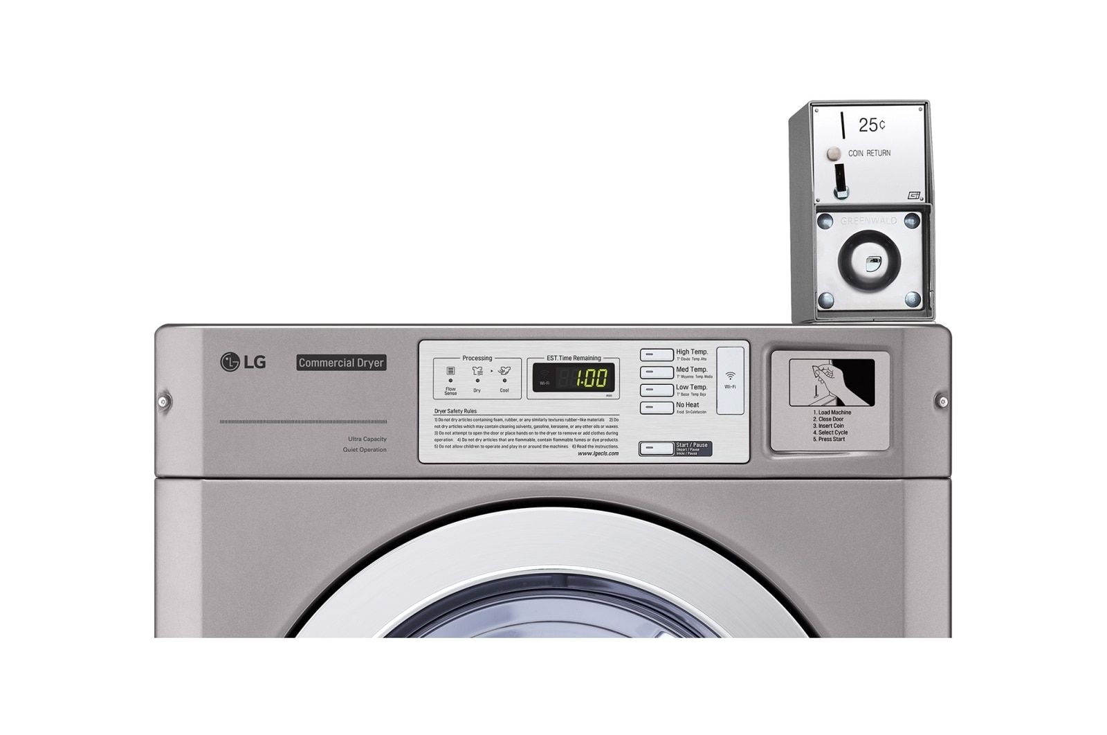 LG 7.3 cu.ft Standard Capacity Dryer, GIANT-C Dryer