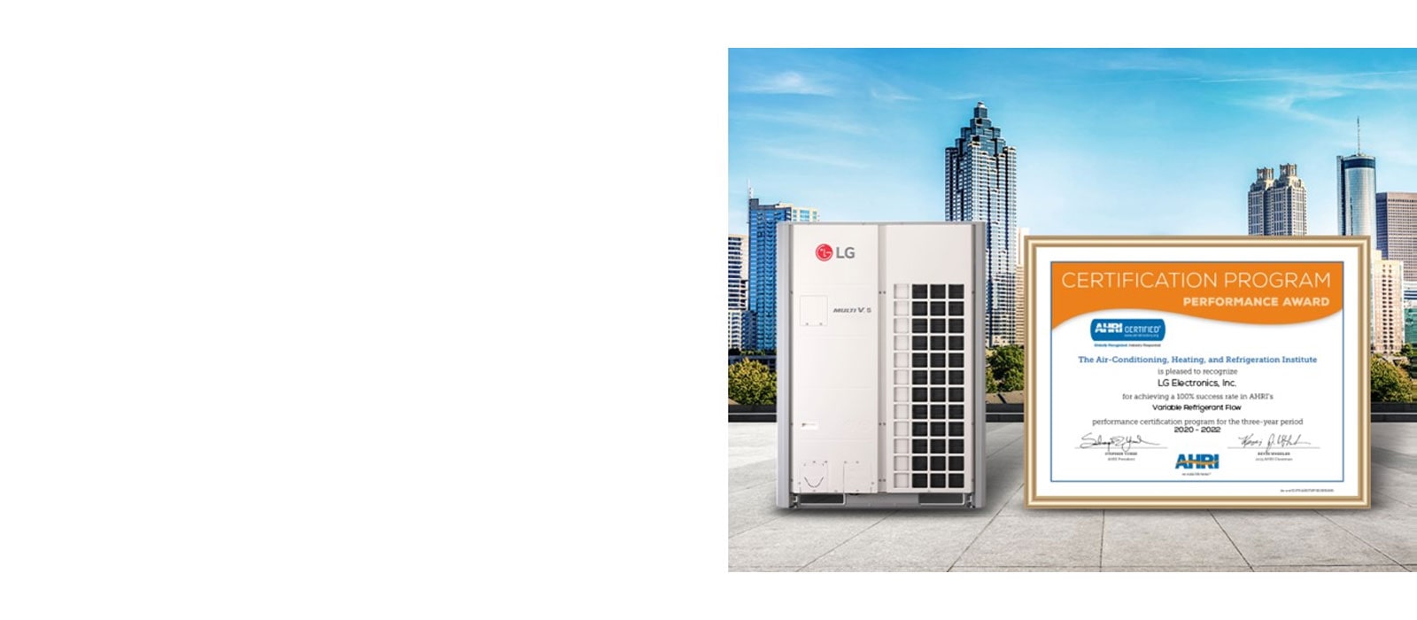LG, ALTI YILDIR ÜST ÜSTE AHRI PERFORMANS ÖDÜLÜNÜN SAHİBİ OLDU