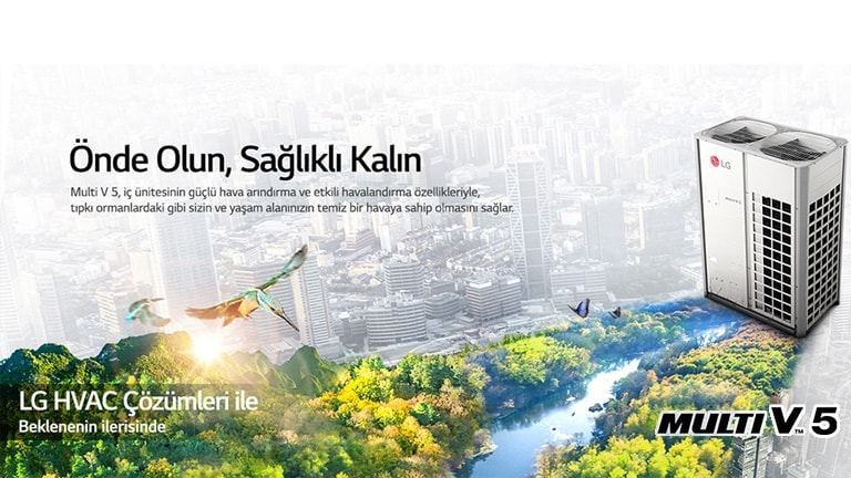 Toplu Yaşam ve Eğlence Alanları İçin İklimlendirme Çözümü: LG MULTI V 5
