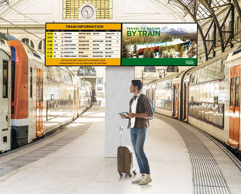 Smart Digital Signage with High Visibility1