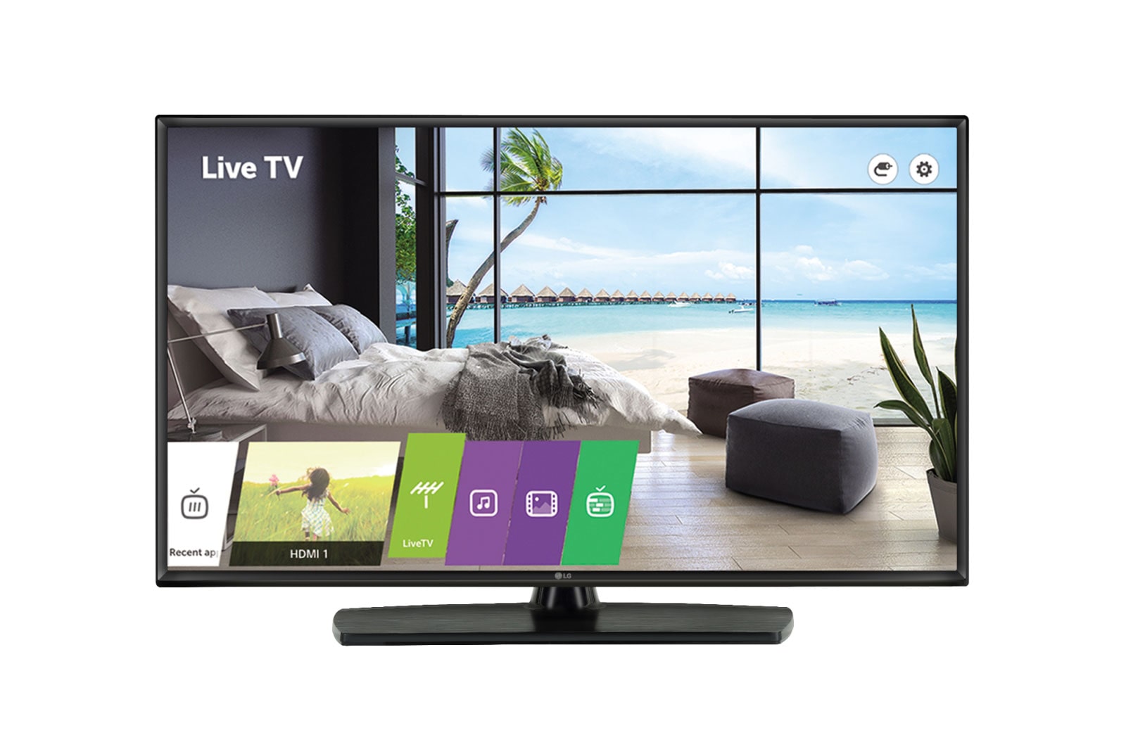 Front view of 43" TV Signage 43LT341H0ZA