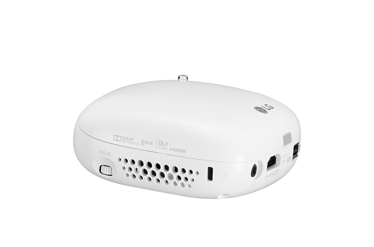 LG Battery Embedded 100 Lumens Pico Projector 854 x 480 RGB LED 100000:1, PV150G