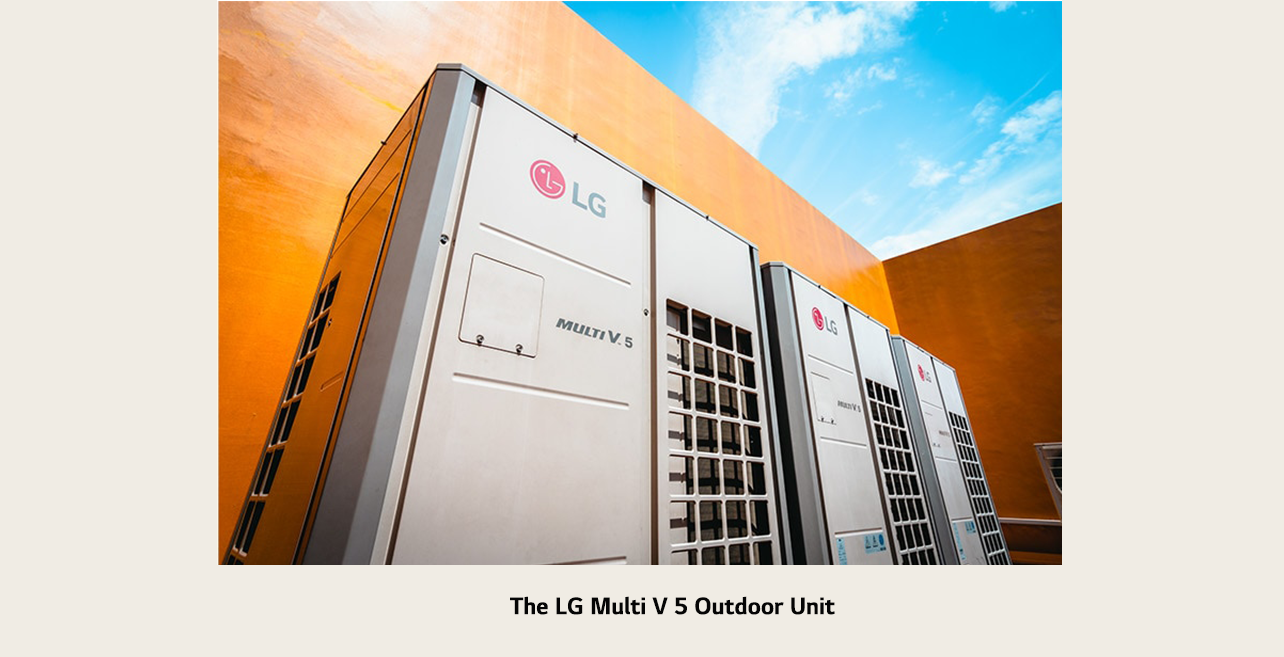The LG Multi V 5 Outdoor Unit