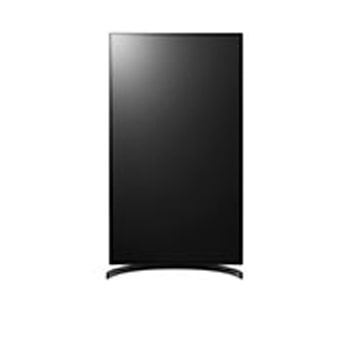 front view with the display pivoting 90 degrees in a portrait view