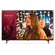 Front view of UHD TV Signage 43UR640S9ZD