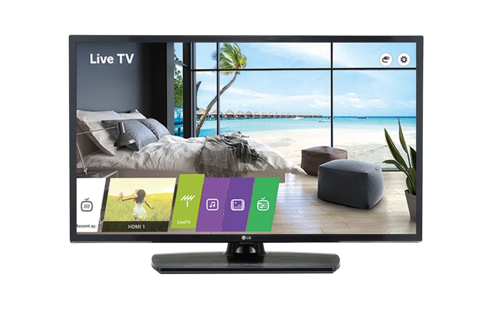 Front view of 32" Pro:Centric Hotel TV 32LS341H0ZA