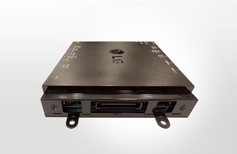 STB-6500 has side connector that can extend additional 3rd party external modules.