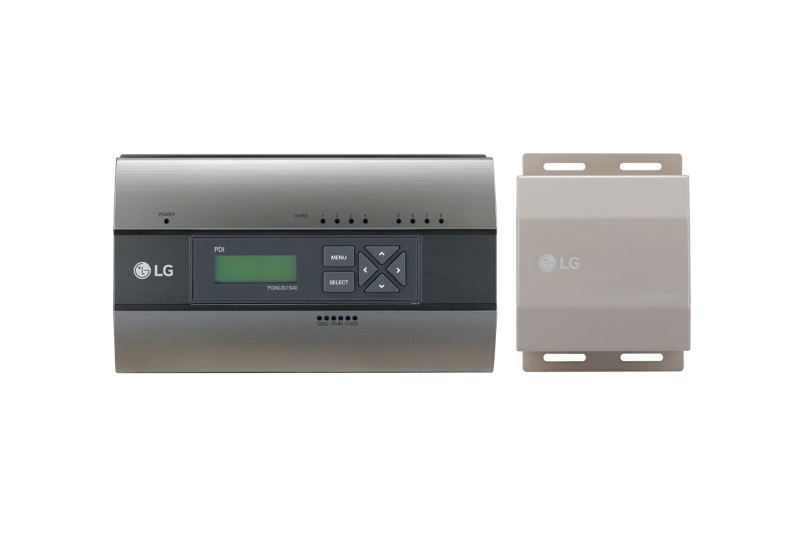 Front view of Application Controller, PDI Premium, Power Distribution Indicator (Max. 8 ODU units) PQNUD1S40