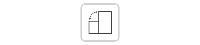 5 inch Full Touch Screen Icon