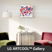 LG 2.5kW ARTCOOL NewGallery Special Wall Mounted Air Conditioner Full Frame Photo Display, A09GA1
