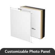 LG 2.5kW ARTCOOL NewGallery Special Wall Mounted Air Conditioner Full Frame Photo Display, A09GA1