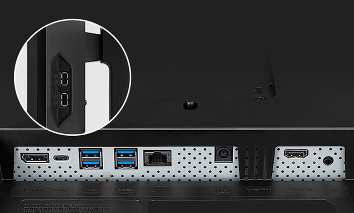 Various Interface : USB 2.0, DisplayPort, USB Type-C™, USB 3.2, Gigabit Ethernet, HDMI, Headphone.