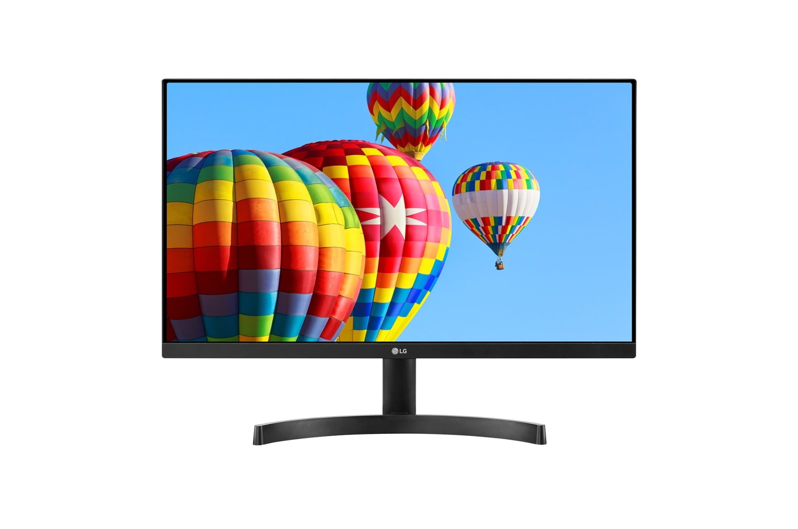 Front view of 22" Full HD 3-Side Virtually Borderless IPS Monitor 22MK600M