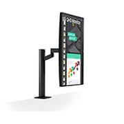 LG 27" QHD Ergo IPS Monitor with USB Type-C™, 27QN880