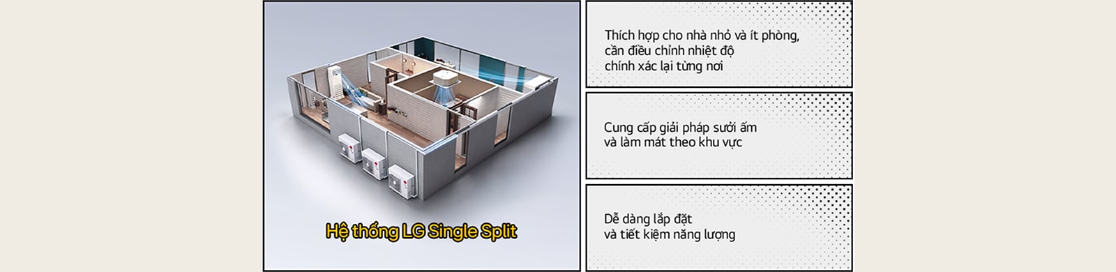 Khi nhắc đến việc duy trì không gian thoải mái và tối ưu năng lượng cho nhà ở hoặc doanh nghiệp, việc chọn đúng hệ thống HVAC chính là một trong những yếu tố thiết yếu. Đều mang đến những lợi ích riêng và linh hoạt đáp ứng các nhu cầu, Single Split và Multi Split là 02 lựa chọn phổ biến nhất hiện nay. Hiểu rõ sự khác biệt giữa 02 hệ thống này sẽ giúp bạn đưa ra quyết định phù hợp, hiệu quả và tiết kiệm cho những chặng đường dài.