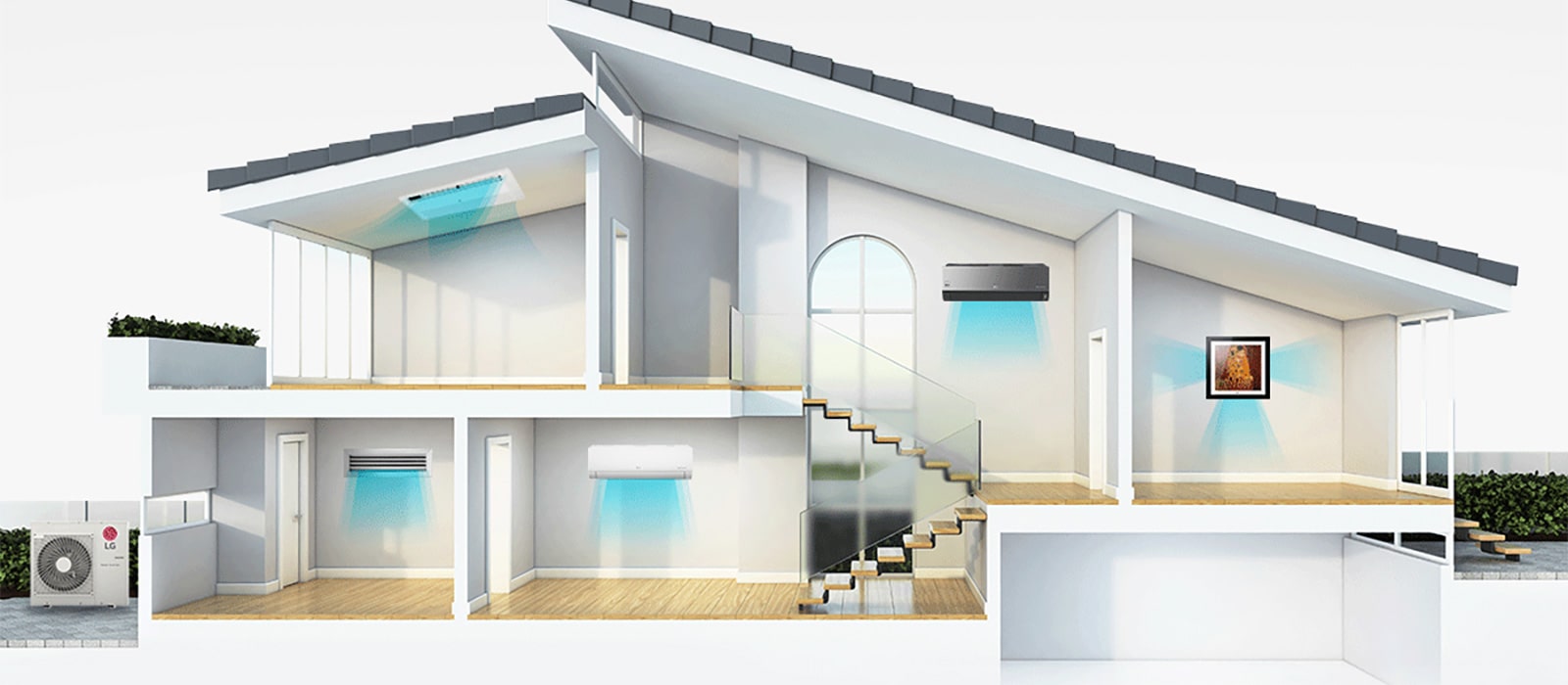 ĐIỀU HÒA KHÔNG KHÍ LG MULTI SPLIT - LỰA CHỌN ĐA DẠNG PHÙ HỢP MỌI KHÔNG GIAN