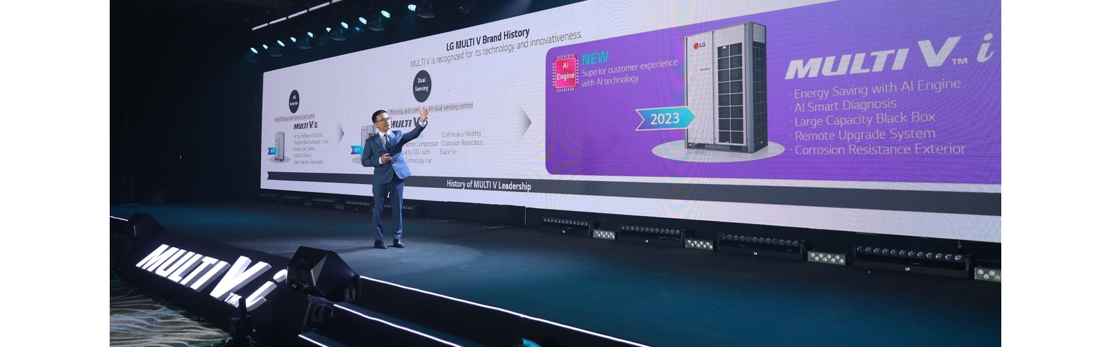 LG Electronics ra mắt điều hòa trung tâm VRF Multi V i sử dụng chip AI lần đầu tiên có mặt tại Việt Nam