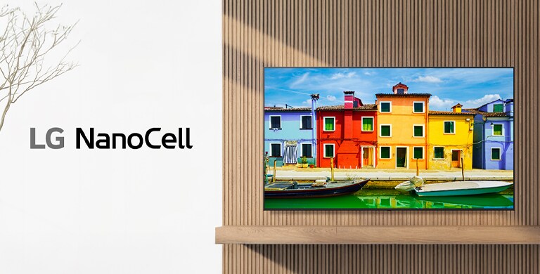 The UK762H with LG NanoCell technology displays a screen with vivid colors and sharp picture quality.