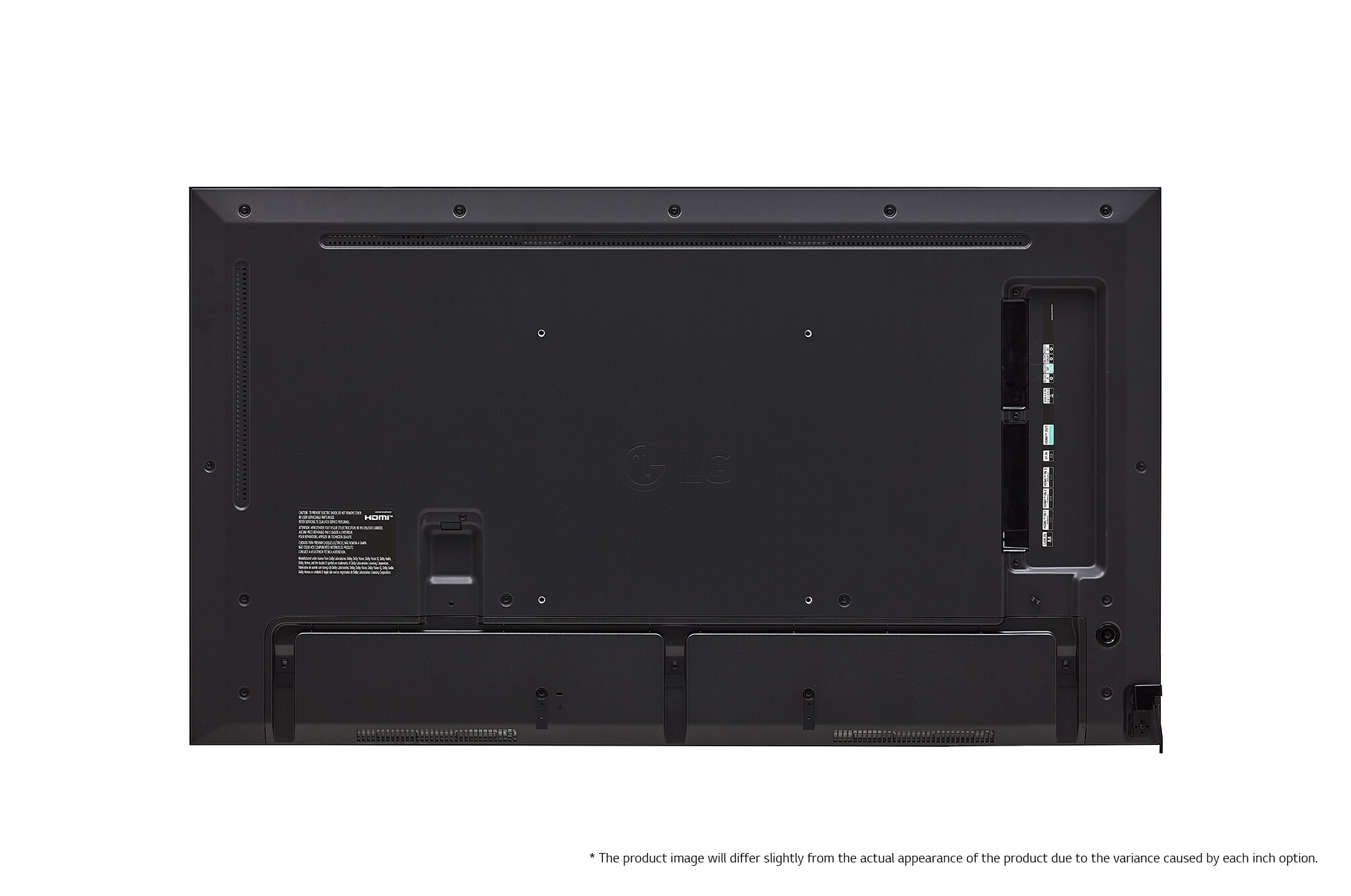 Rear view 2 (* The product image would differ from its actual appearance, as it would vary slightly depending on each inch option.)
