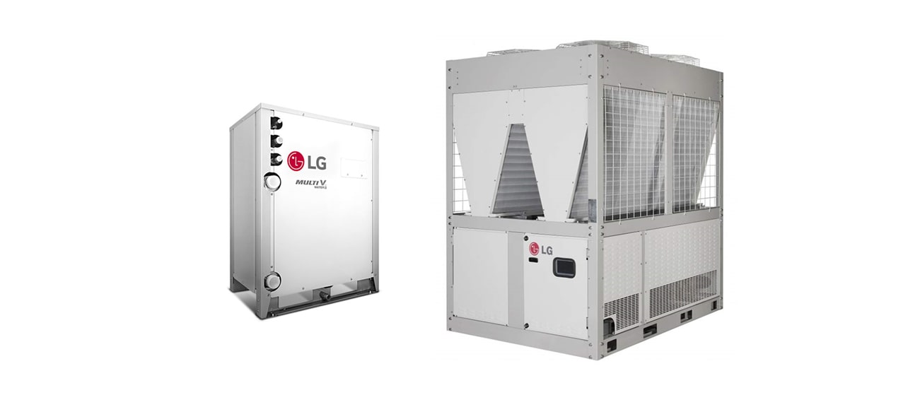 LG’s Multi V Water & Air-cooled Inverter Scroll Chiller