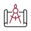 Icon related to design