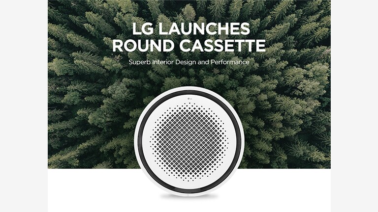 LG Air Solution gets Around with Their New Round Cassette