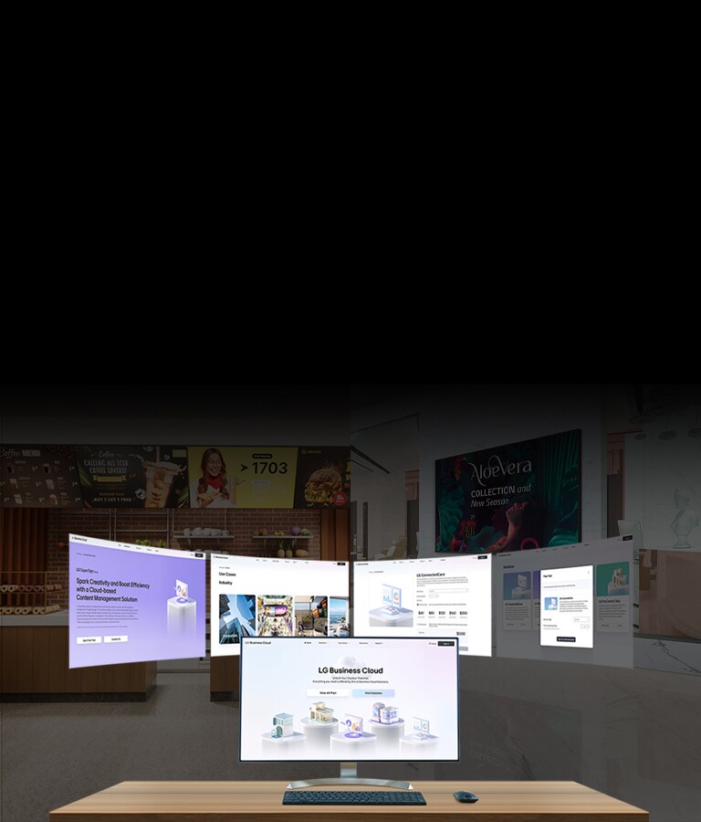 LG Business Cloud Banner