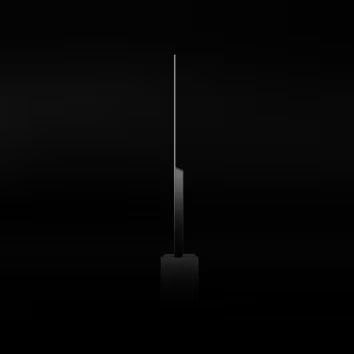 Image showing OLED 8K TV's slim screen and display.