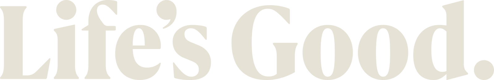 Slogan - Life's Good