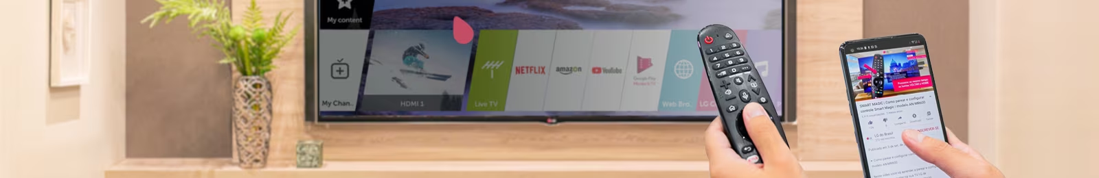 Encontre vídeos úteis sobre seu produto LG