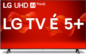 LG TV é 5+ - Mais de 150 canais grátis, sem assinatura