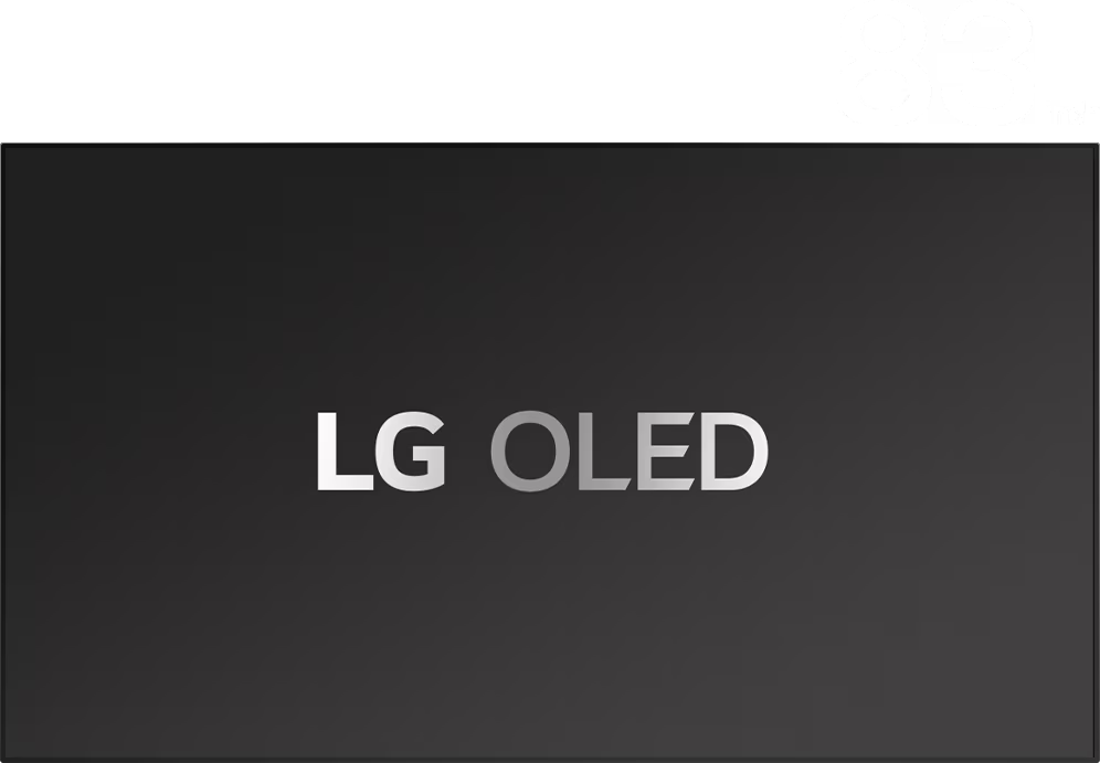 Todos os tamanhos da LG OLED aparecem no tamanho da tela, do menor ao maior modelo