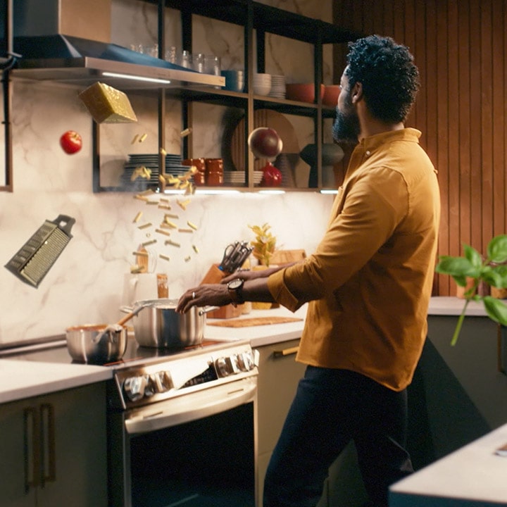 LG Induction Range with Air Fry