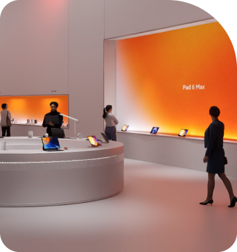 Mobile flagship store