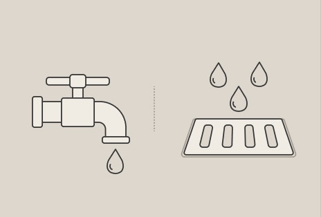 Water supply and drain for washing machine