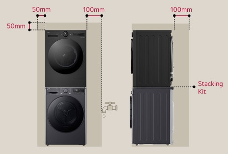 Washer and Dryer Dimension