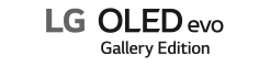 Logo LG OLED evo Gallery Edition