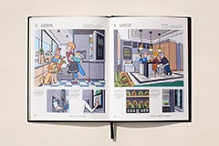 This is an image of the published Monocle brand book.