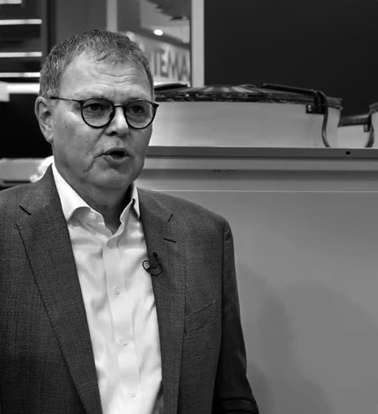 Peter Verkempynck of vice president LG Europe B2B air solution sales talking about heat pump market insight in Europe
