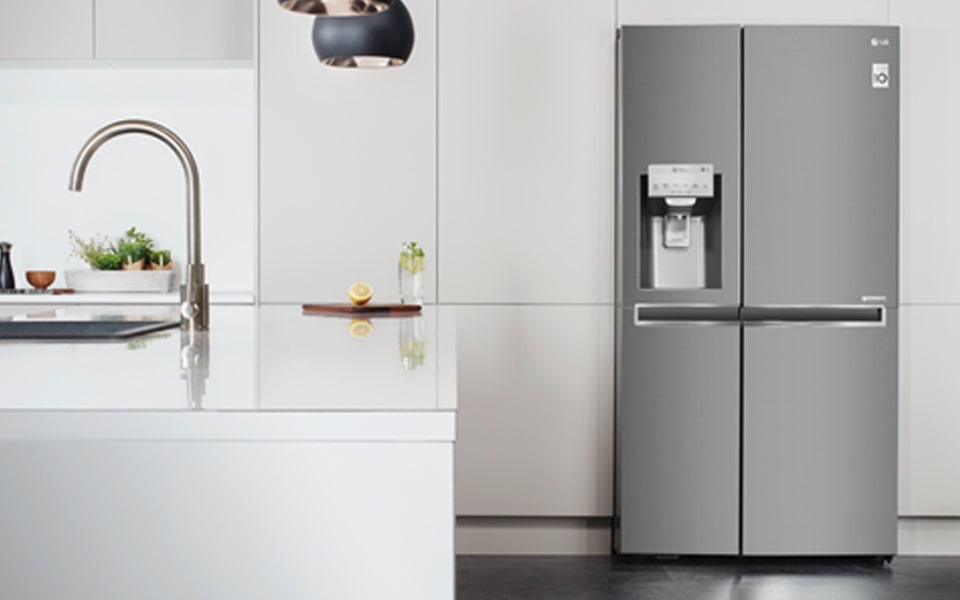 LG Frost-Free Fridge Freezer in the home