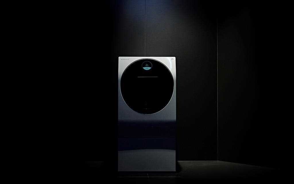 A photo of lg signature twinwash washing machine at berlin ifa 2017