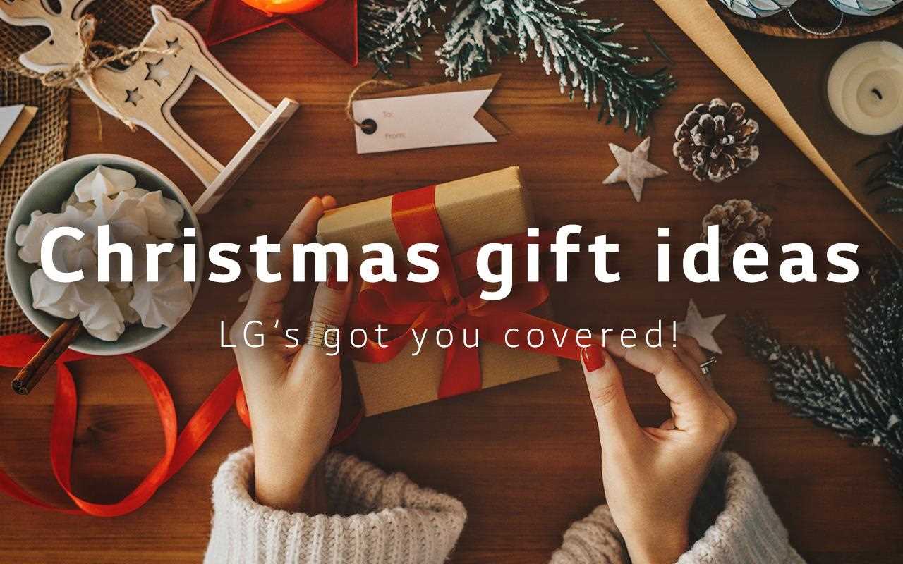 Need Christmas gift ideas? Look no further than LG! | More at LG MAGAZINE
