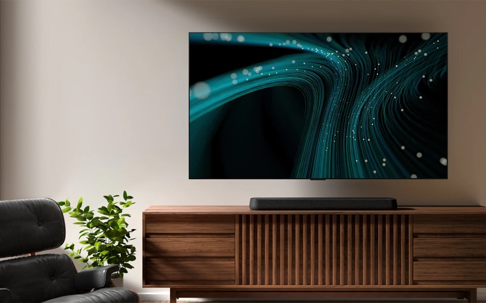 DSE6S compact soundbar for LG TVs