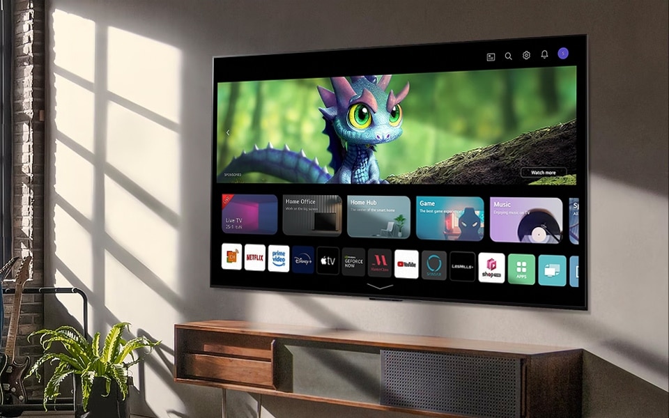 LG Smart Entertainment: Smart TVs, Speakers & Projectors