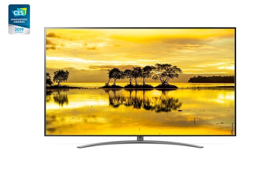 The 86SM9000PUA LG NanoCell 4K HDR TV has been on the receiving end of a CES award for excellence | More at LG MAGAZINE