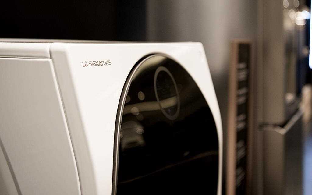 A side view of LG TWINWash