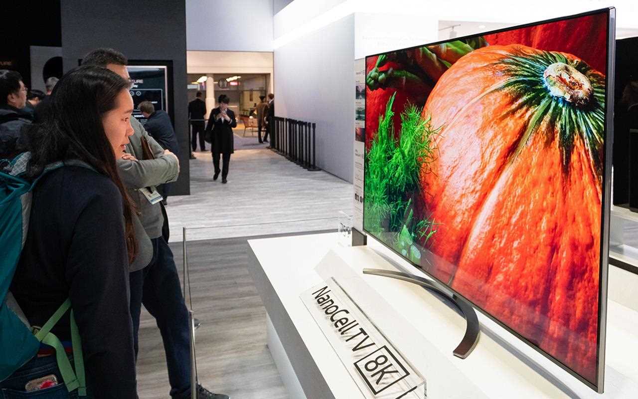 Consumers get a sneak peek at the LG NanoCell 8K TV, on show at CES 2019 | More at LG MAGAZINE
