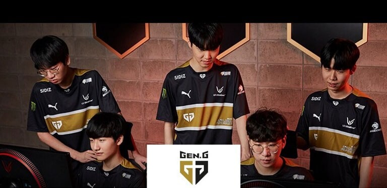 Esports Partnership Teams - Gen.G